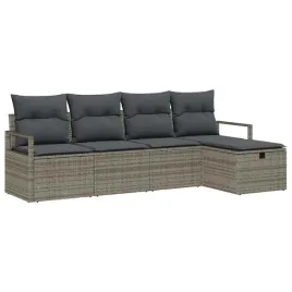 zestaw-sof-na-ogrod-z-poduszka-5-pcs-szary-polirattan