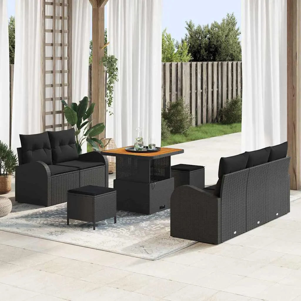 zestaw-sof-na-ogrod-8-pcs-czarny-polirattan