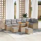 zestaw-sof-na-ogrod-9-pcs-bezowy-polirattan-stan-nowy