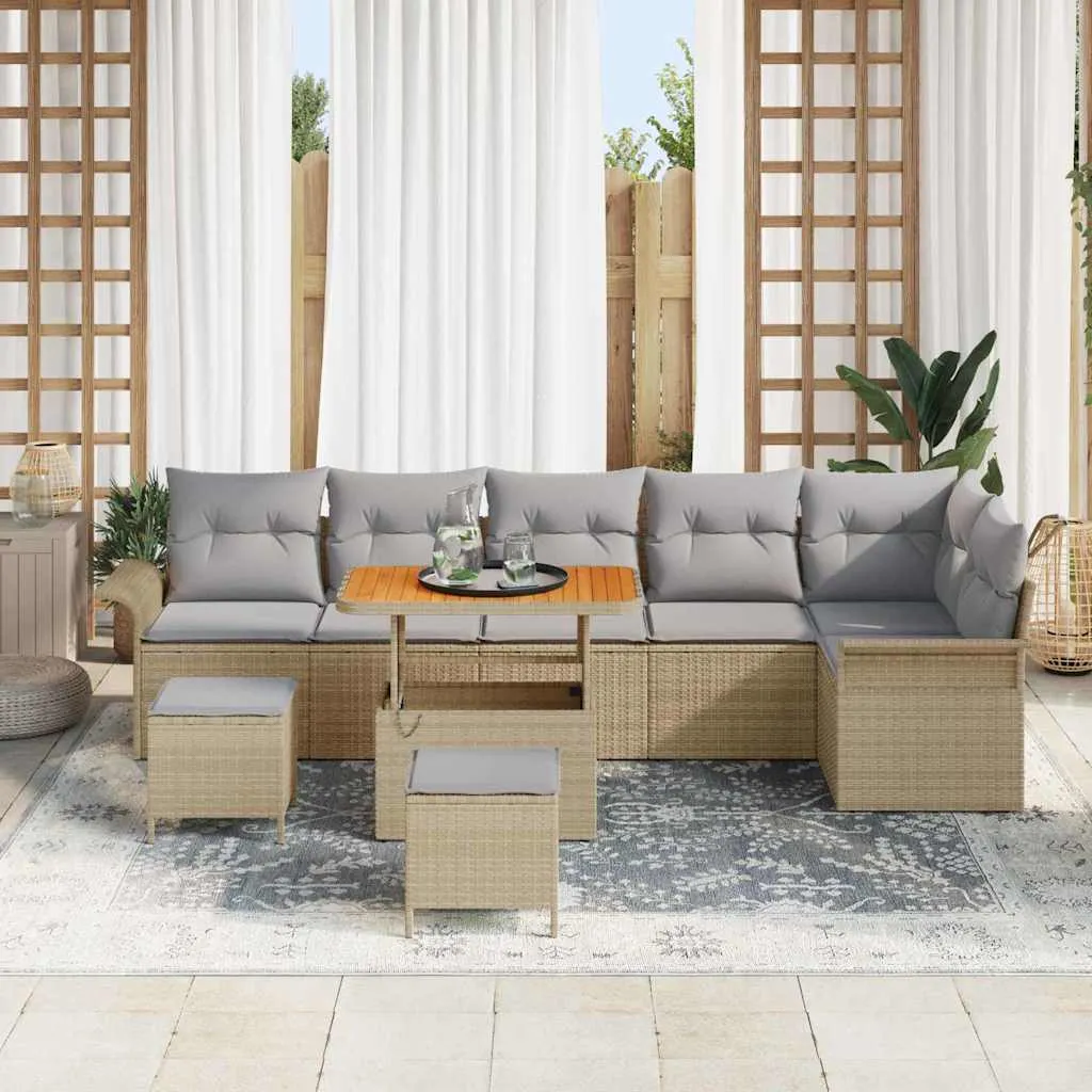 zestaw-sof-na-ogrod-9-pcs-bezowy-polirattan-stan-nowy