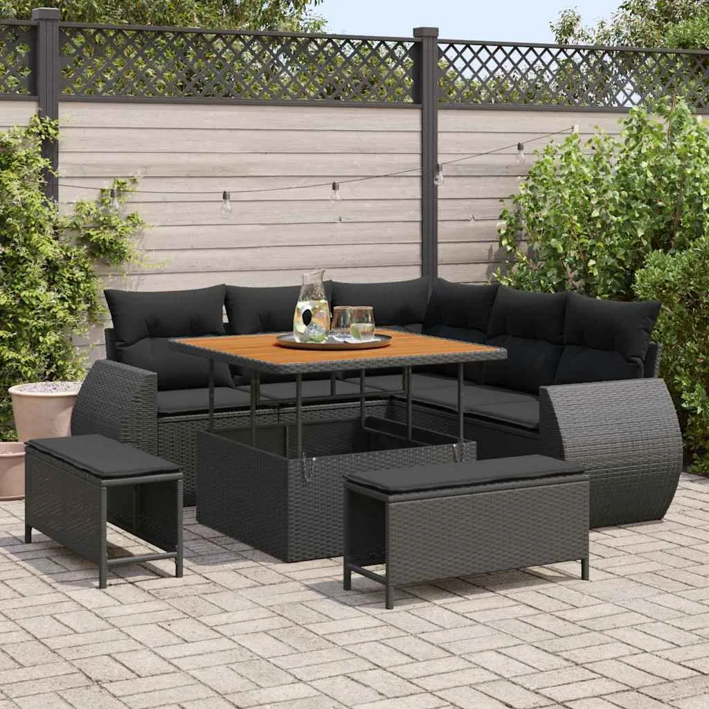 zestaw-sof-na-ogrod-8-pcs-czarny-polirattan