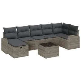 zestaw-sof-na-ogrod-z-poduszka-8-pcs-szary-polirattan