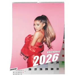 kalendarz-a4-ariana-grande-13-stronny-zaznaczone-swieta-scienny