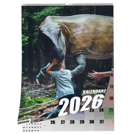 kalendarz-a4-dinozaury-13-stronny-zaznaczone-swieta-scienny