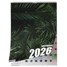 kalendarz-a4-rosliny-13-stronny-zaznaczone-swieta-scienny