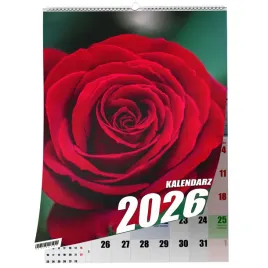 kalendarz-a4-roza-13-stronny-zaznaczone-swieta-scienny