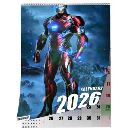 kalendarz-a4-iron-man-13-stronny-zaznaczone-swieta-scienny
