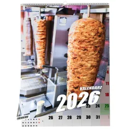 kalendarz-a4-kebab-13-stronny-zaznaczone-swieta-scienny