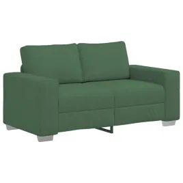 sofa-dwuosobowa-ciemnozielona-120-cm-tkanina-sztruksowa