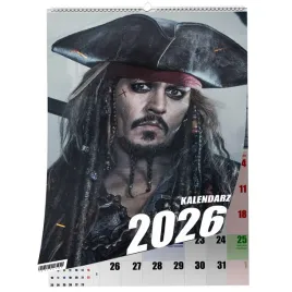 kalendarz-a3-johnny-depp-13-stronny-zaznaczone-swieta-scienny