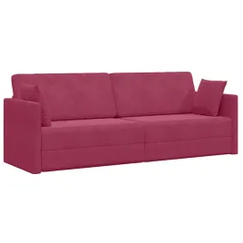 sofa-podlogowa-z-funkcja-spania-czerwone-wino-213-x-76-x-77-cm