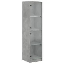 szafka-ze-szklanymi-drzwiami-szarosc-betonu-35x37x142-cm