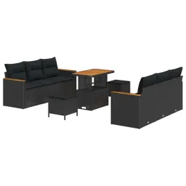 zestaw-sof-na-ogrod-z-poduszka-9-pcs-czarny-polirattan