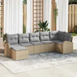 zestaw-sof-na-ogrod-7-pcs-bezowy-polirattan-stan-nowy