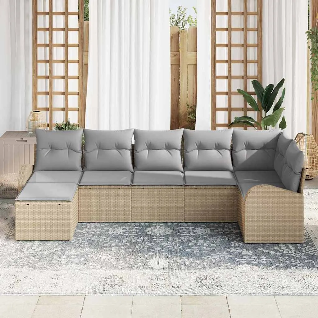 zestaw-sof-na-ogrod-7-pcs-bezowy-polirattan-stan-nowy