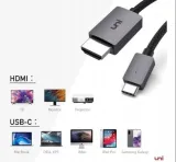 uni-kabel-usb-c-do-hdmi-18m-4k-30hz-stan-nowy