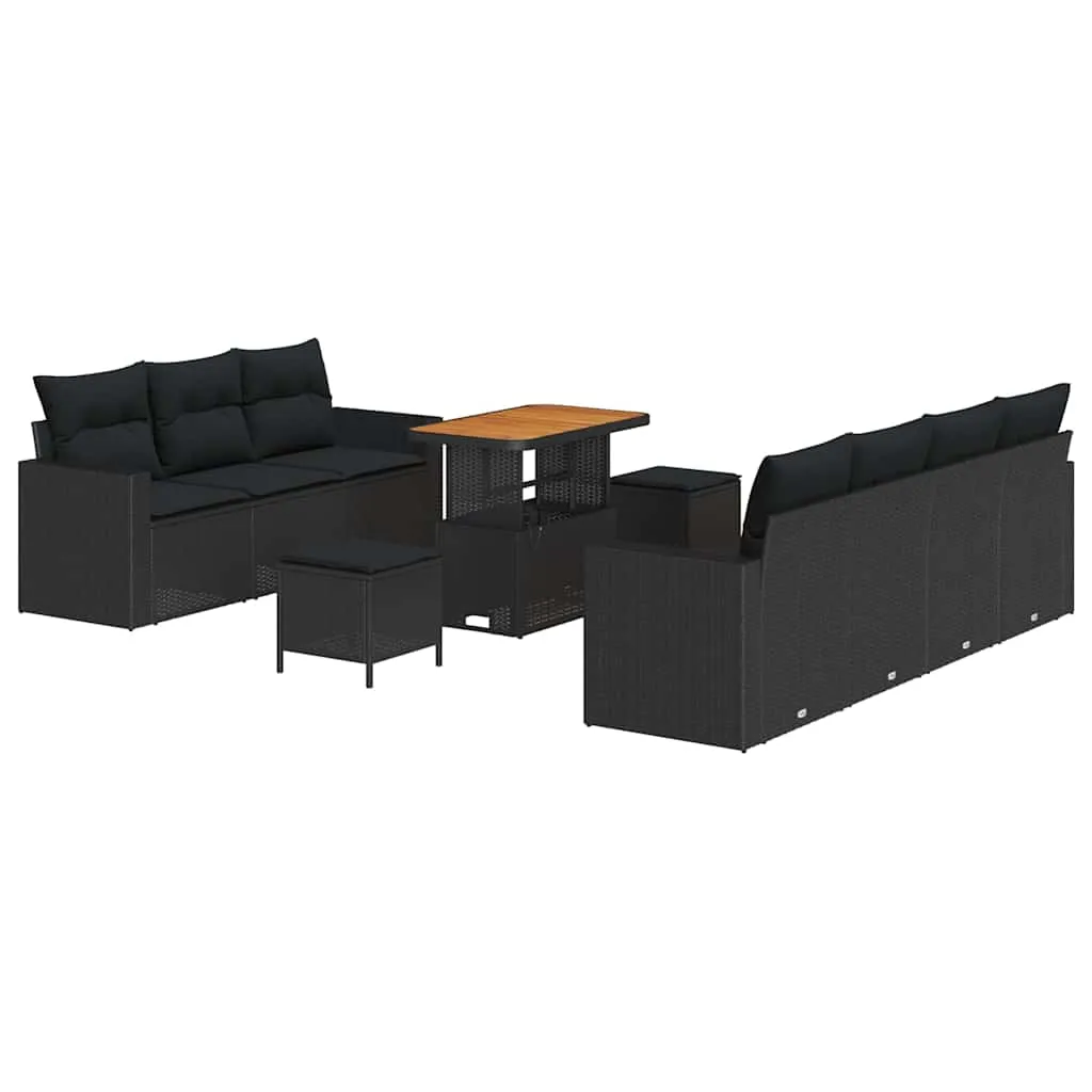 zestaw-sof-na-ogrod-10-pcs-czarny-polirattan