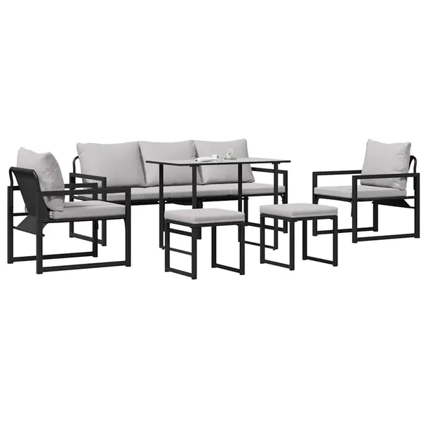 zestaw-sof-na-ogrod-6-pcs-czarny-stal-waga-z-opakowaniem-56-2-kg