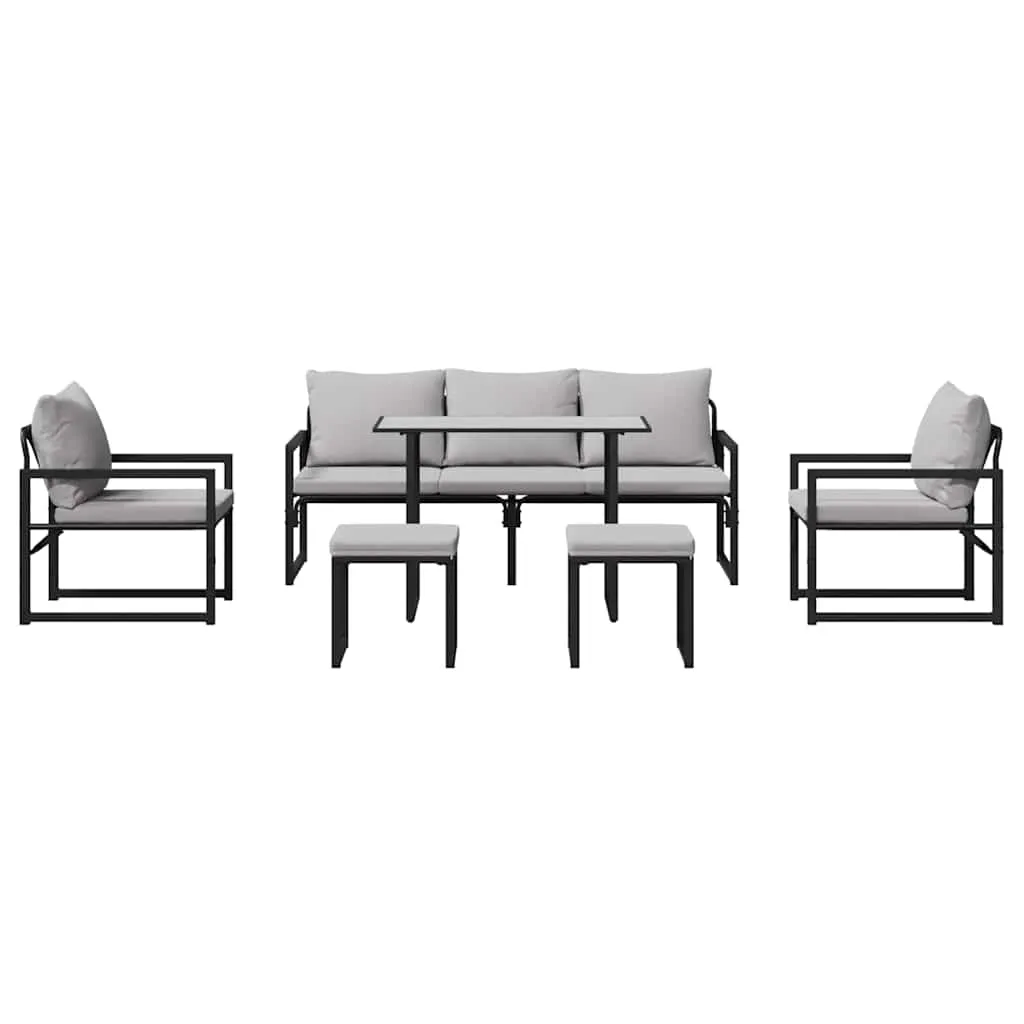 zestaw-sof-na-ogrod-6-pcs-czarny-stal-stan-nowy