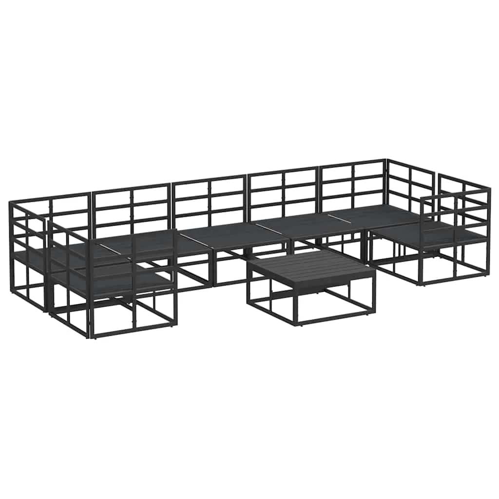zestaw-sof-na-ogrod-czarny-aluminium-stan-nowy