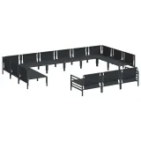 zestaw-sof-na-ogrod-13-pcs-antracyt-stal-linia-vidaxl