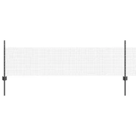 ogrodzenie-z-slupkami-szary-05-x-10-m-stal