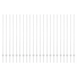 slupki-ogrodzeniowe-44-pcs-srebrny-200-cm-stal