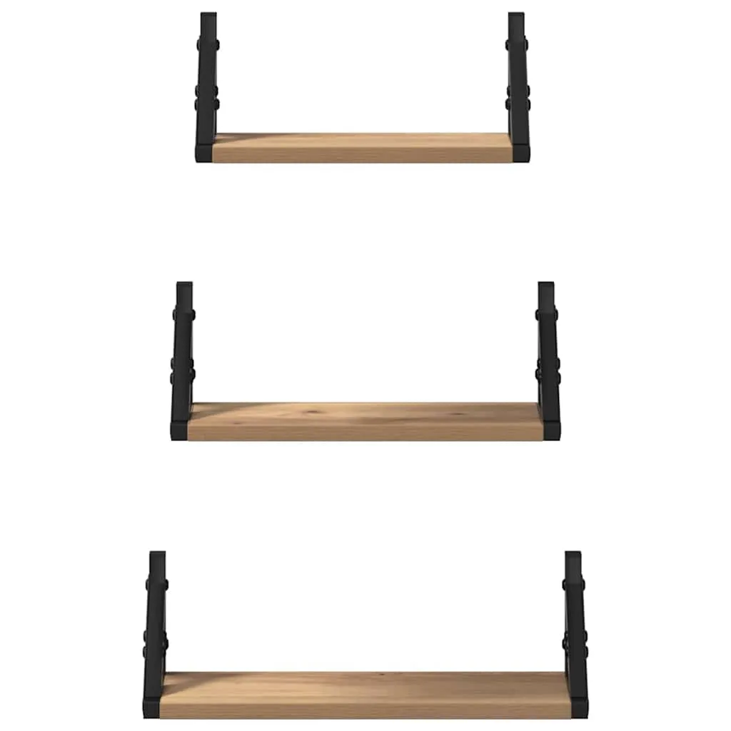 zestaw-polek-sciennych-3-pcs-dab-artisan-37-x-12-x-13-cm-stan-nowy