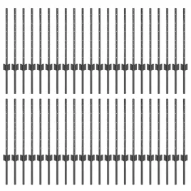 slupki-ogrodzeniowe-44-pcs-szary-100-cm-stal