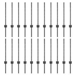 slupki-ogrodzeniowe-22-pcs-szary-100-cm-stal