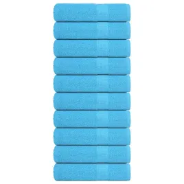 reczniki-do-rak-10-szt-turkusowe-50x100-cm-bawelna-100percent