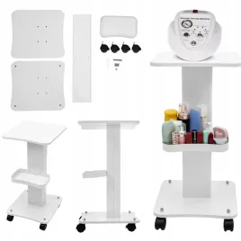 wozek-kosmetyczny-z-taca-obrotowy-360-bialy-nosnosc-40kg-wielofunkcyjny