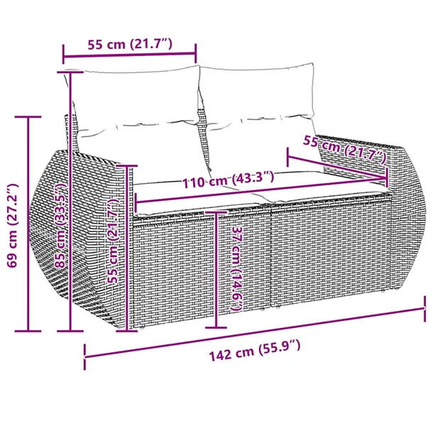 zestaw-sof-na-ogrod-8-pcs-czarny-polirattan-marka-vidaxl-stan-nowy