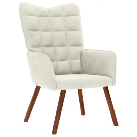 fotel-kremowy-obity-aksamitem