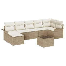 zestaw-sof-na-ogrod-z-poduszka-8-pcs-bezowy-polirattan