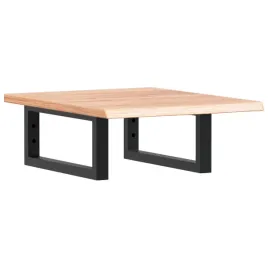 polka-scienna-pod-umywalke-stal-i-lite-drewno-debowe