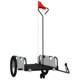 przyczepka-rowerowa-szaro-czarna-tkanina-oxford-i-zelazo