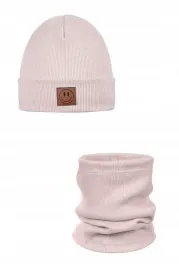 komplet-dla-dziecka-ander-czapka-i-komin-wiosenny-smile-powder-pink-40-46