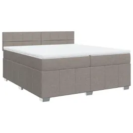 lozko-kontynentalne-z-materacem-taupe-tkanina-200x200-cm