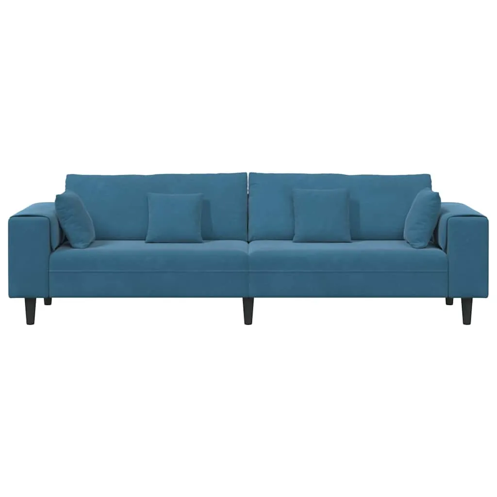 sofa-welurowa-z-poduszka-niebieski-208-cm-aksamit