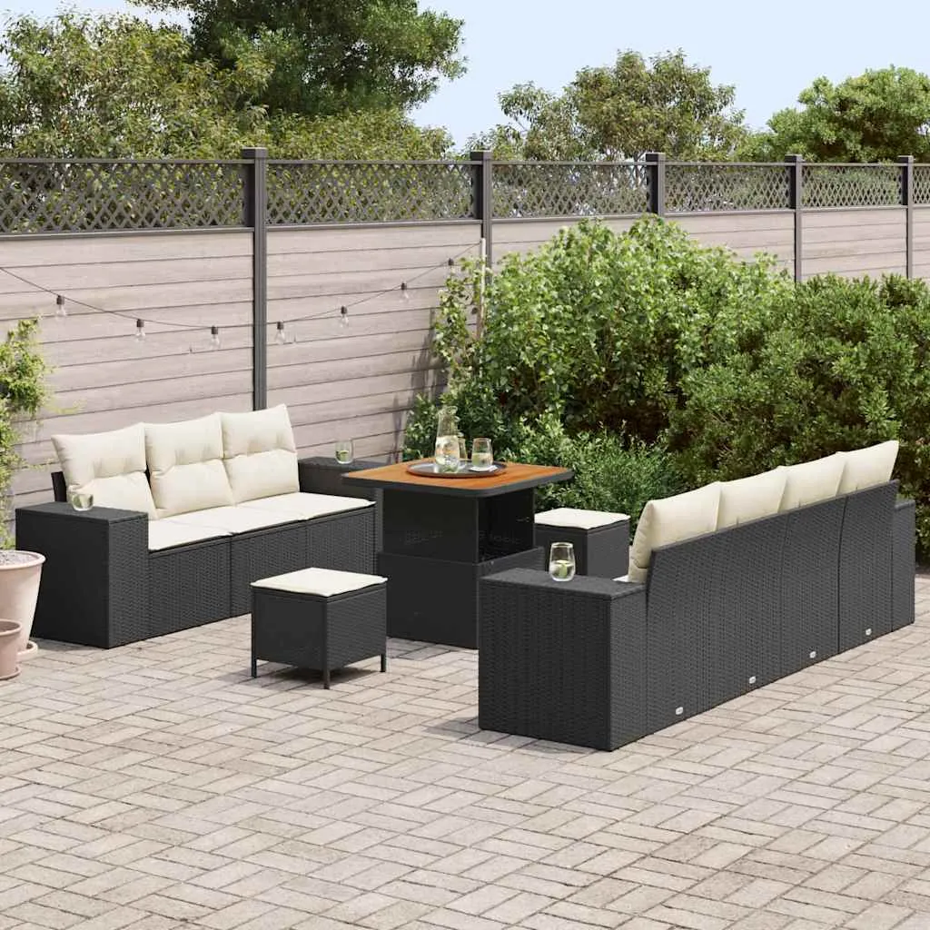 zestaw-sof-na-ogrod-10-pcs-czarny-polirattan-stan-nowy