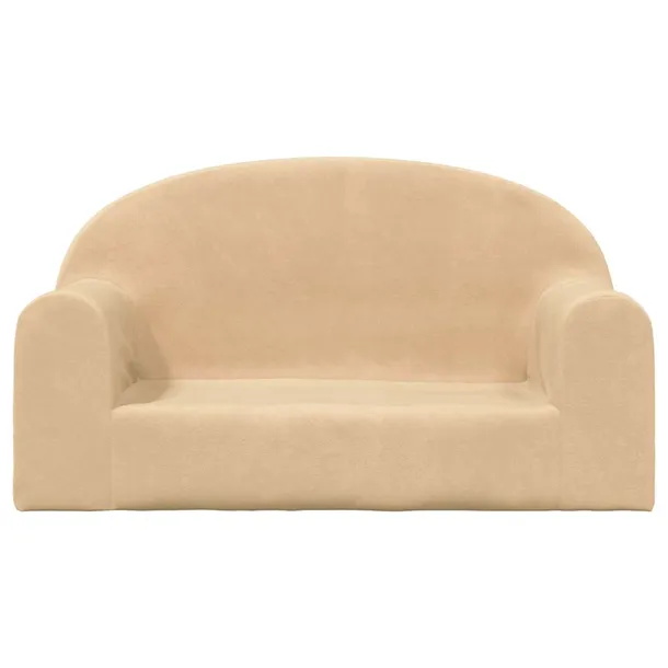 sofa-dla-dzieci-2-os-kremowa-miekki-plusz-marka-vidaxl