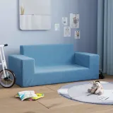 2-os-sofa-dla-dzieci-niebieska-miekki-plusz-stan-nowy