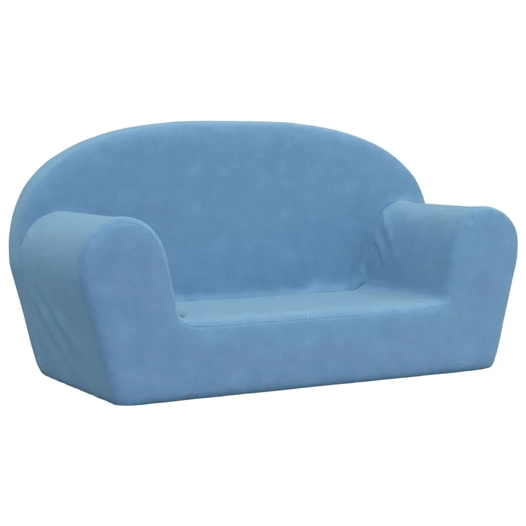 2-os-sofa-dla-dzieci-niebieska-miekki-plusz-stan-nowy