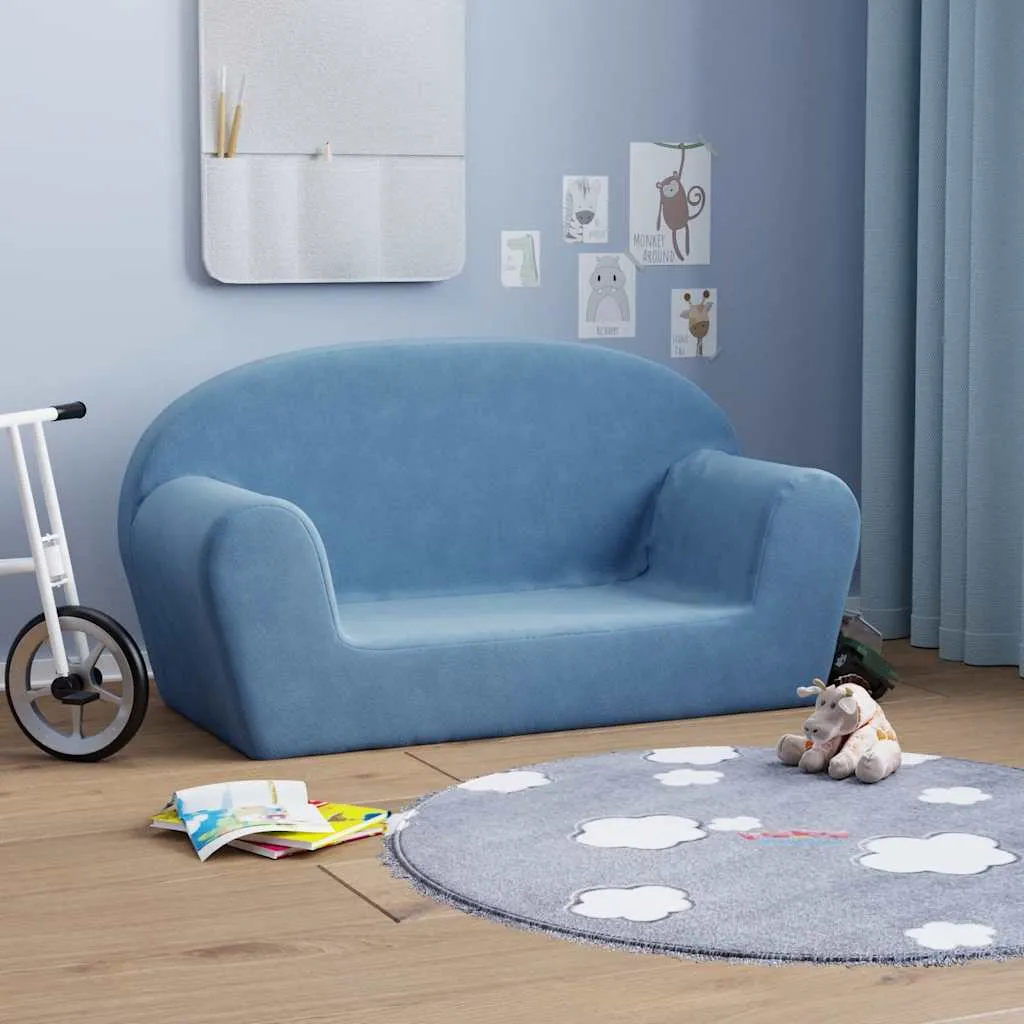 2-os-sofa-dla-dzieci-niebieska-miekki-plusz