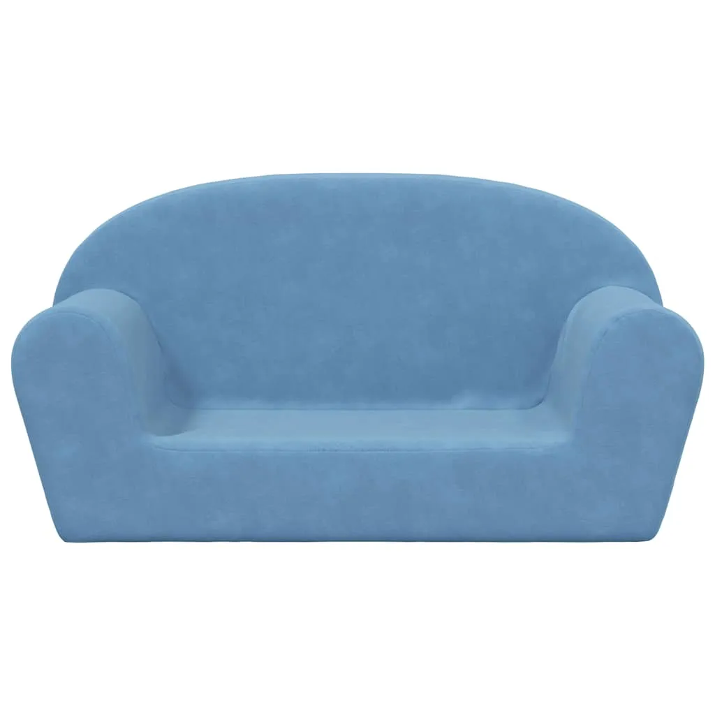 2-os-sofa-dla-dzieci-niebieska-miekki-plusz-stan-nowy