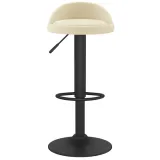 stolek-barowy-kremowy-obity-aksamitem-material-metal