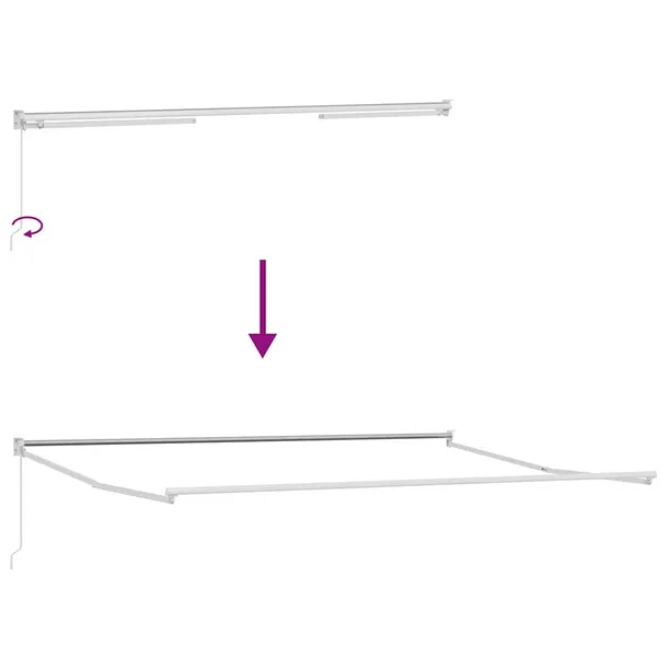 markiza-bialy-5-x-3-m-metal-stan-nowy-dlugosc-500-cm