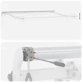 markiza-bialy-5-x-3-m-metal-stan-nowy-marka-vidaxl
