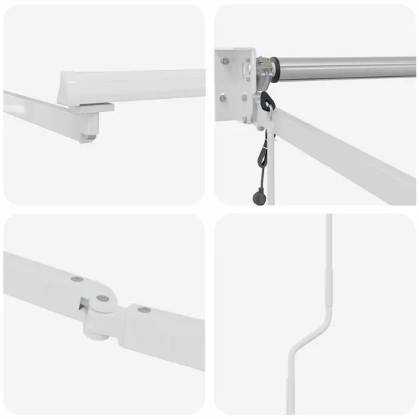 markiza-bialy-45-3-m-metal-marka-vidaxl